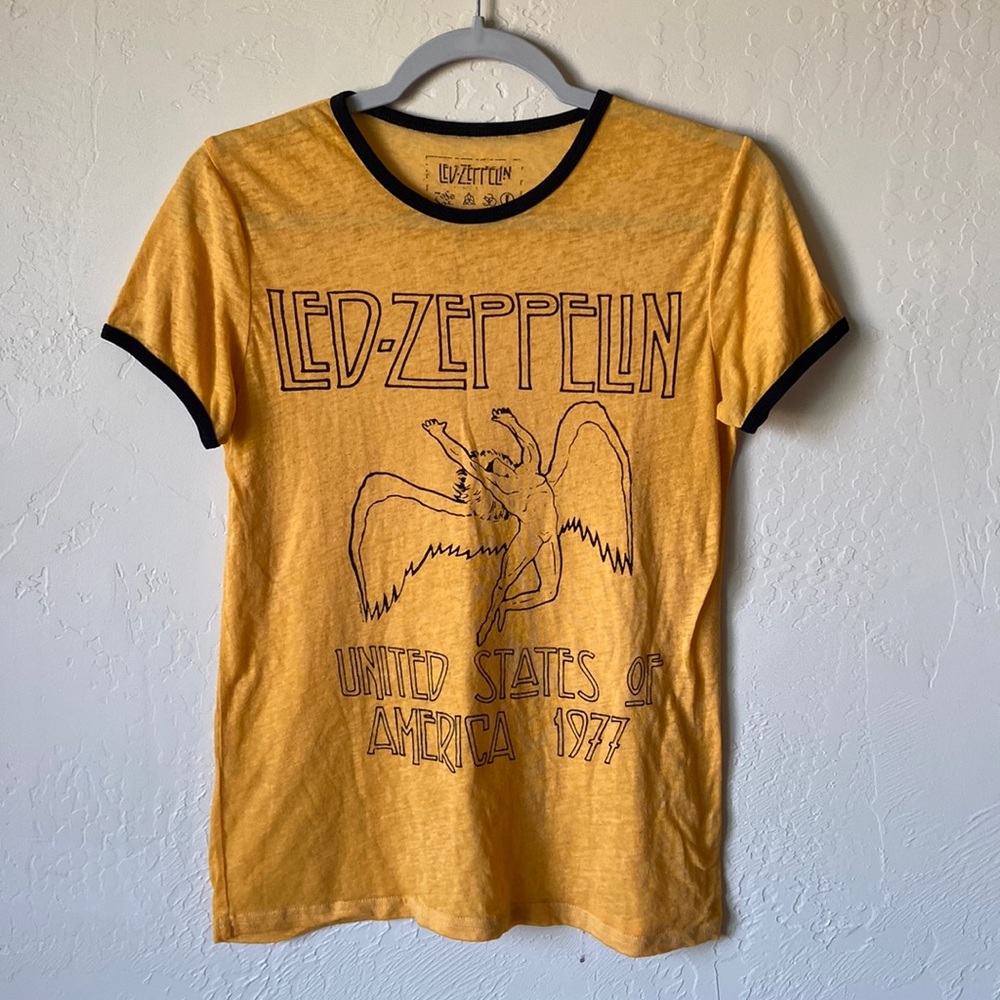 Led Zeppelin US Tour Ringer Tee